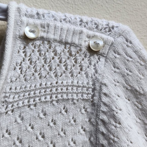 American Eagle Outfitters Cream Jersey Size Small - Picture 11 of 15